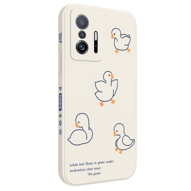 Line goose Ốp Điện Thoại Mềm Thoải Mái Cho xiaomi mi 13t 12t 11t 10t pro lite mi 9t pro