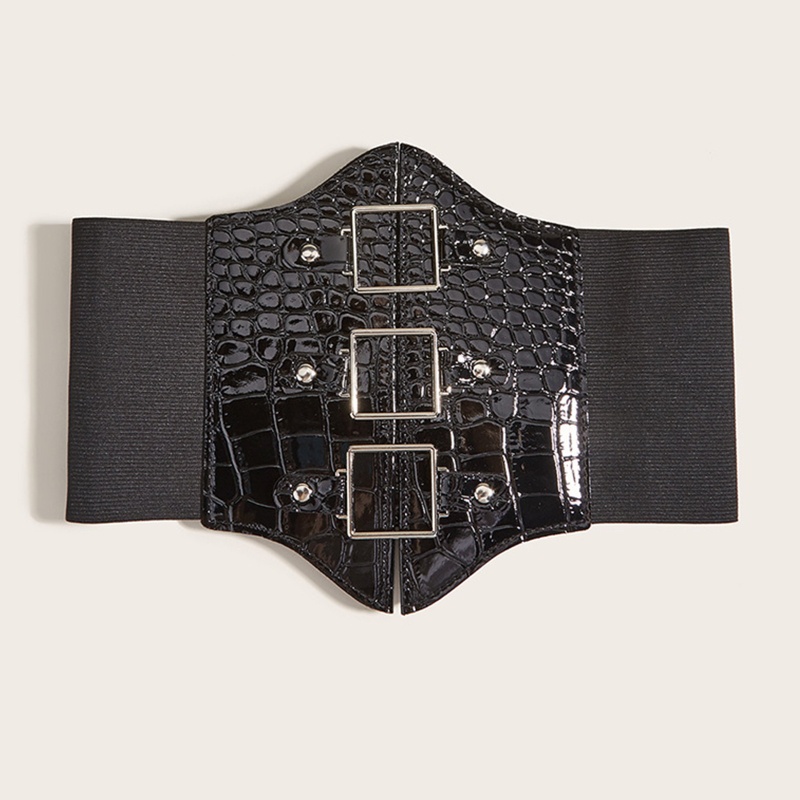 Áo Nịt Ngực Corset Có Khóa Vuông Màu Sắc Trơn Gợi Cảm Cho Nữ