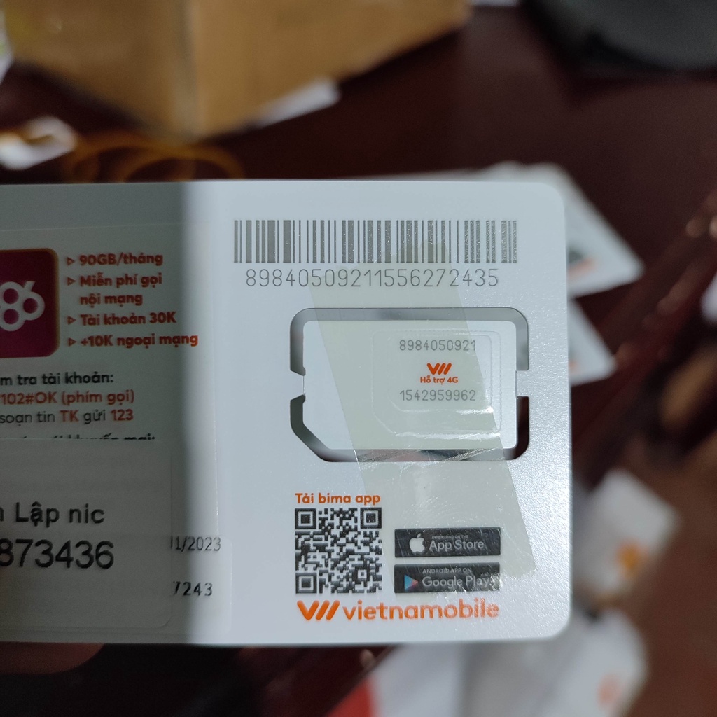 Sim Vietnamobile Giá Rẻ