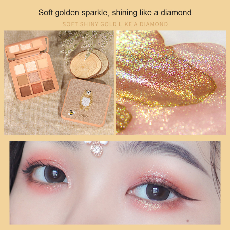 Bảng phấn mắt 9 màu sắc trang điểm tự nhiên toàn diện
 | BigBuy360 - bigbuy360.vn