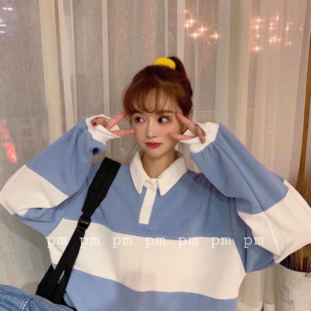 Áo kẻ polo ba khoang Y&V | BigBuy360 - bigbuy360.vn