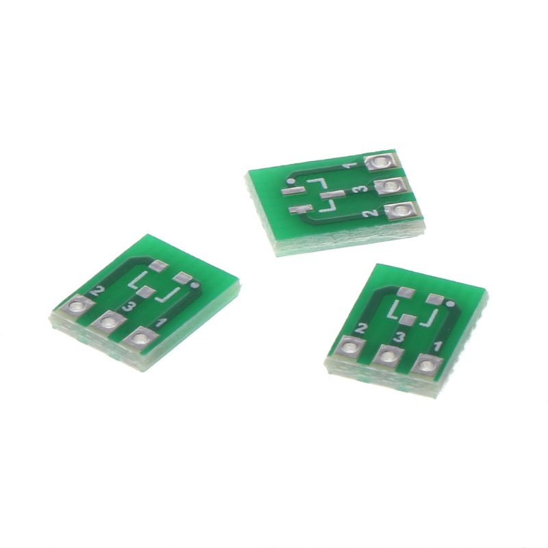 Bộ 10 Bảng Mạch Chuyển Đổi Hai Mặt SMD SOT23-3 Sang DIP SIP3 DIY