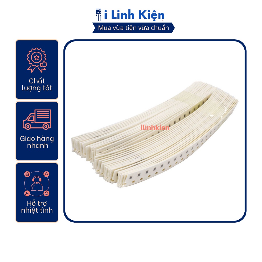 Điện trở dán 0603 1/16W 150R - 680R 1% chất lượng tốt