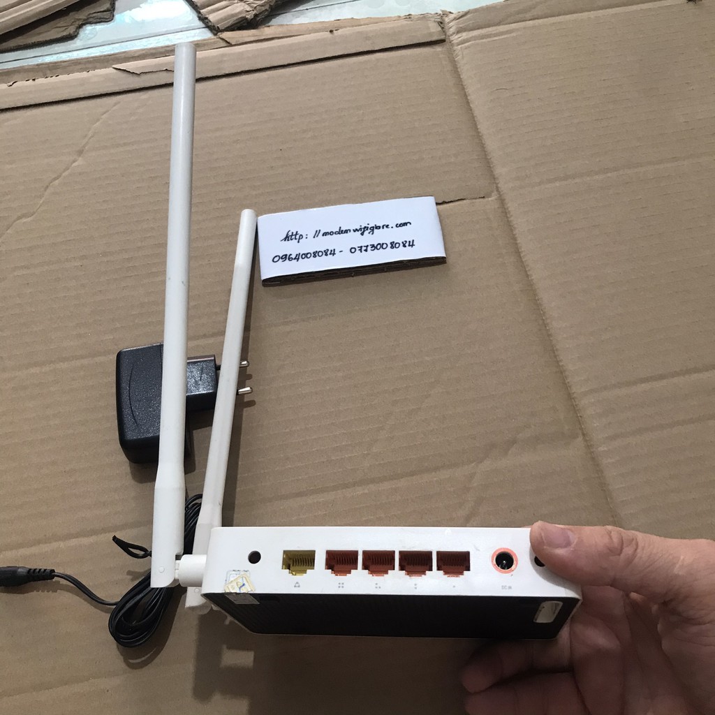 Router wifi Totolinik N300RB 2 antena 7dbi hàng đã qua sử dụng