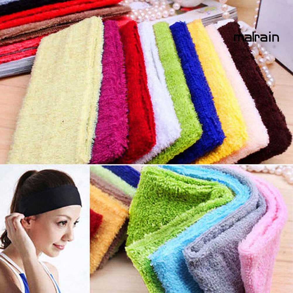 Băng Đô Thể Thao Thấm Mồ Hôi Co Giãn Tiện Dụng Cho Nam Và Nữ