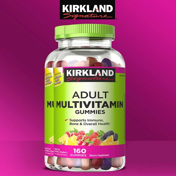 Kẹo dẻo bổ sung Vitamin Kirkland Adult Multivitamin Gummies
