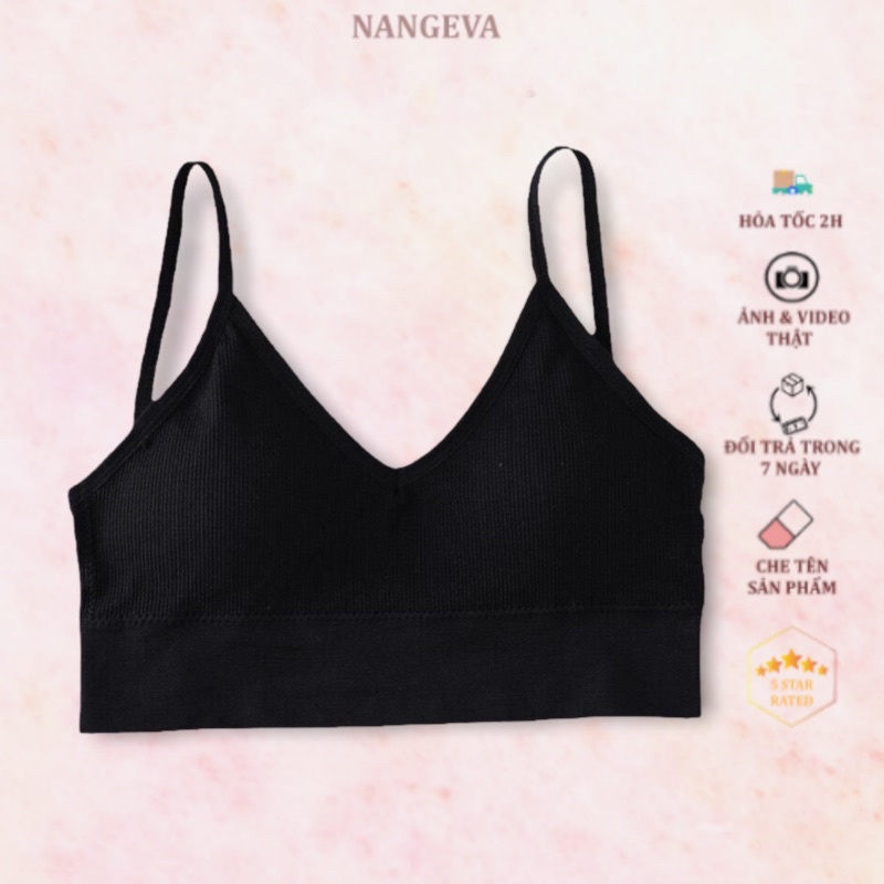 Áo bra cotton co dãn đàn hồi tốt NANGEVA ms367