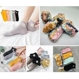 Set 10 đôi tất hoa cúc hottrend
