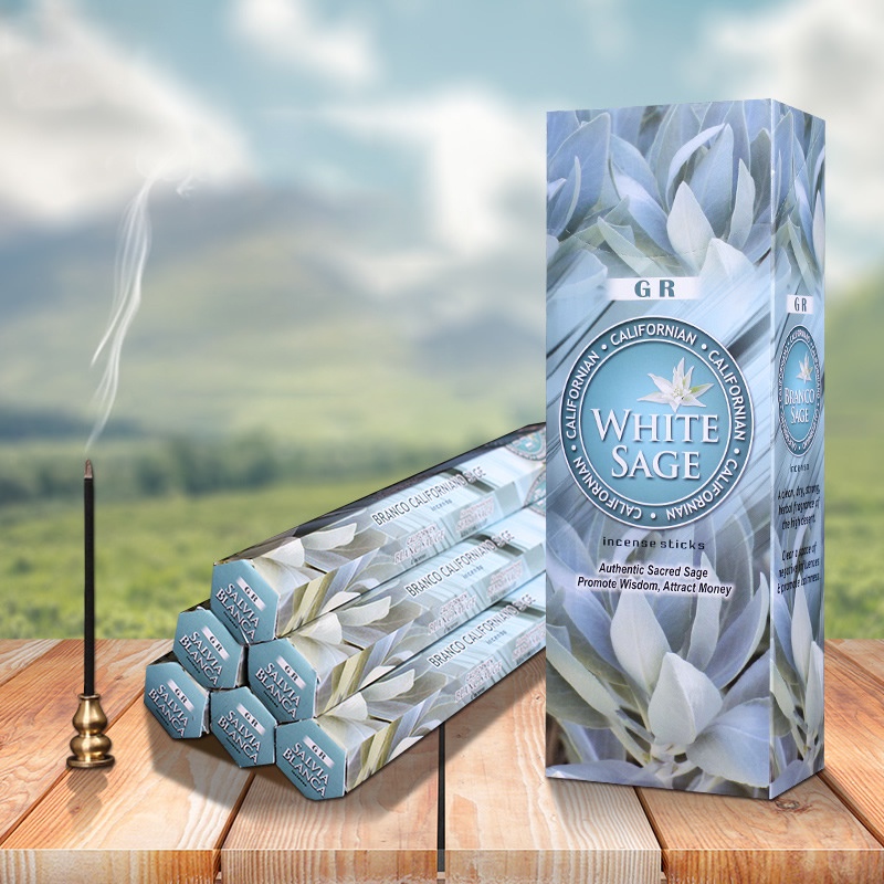 SIÊU SALE- RẺ NHẤT Các Loại Hương Cầu Tình Yêu Và Tài Lộc - Hương Xô thơm trắng - Palo santo
