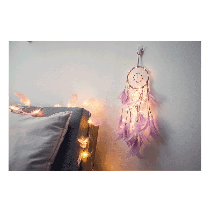 Đèn dreamcatcher trang trí phòng xinh