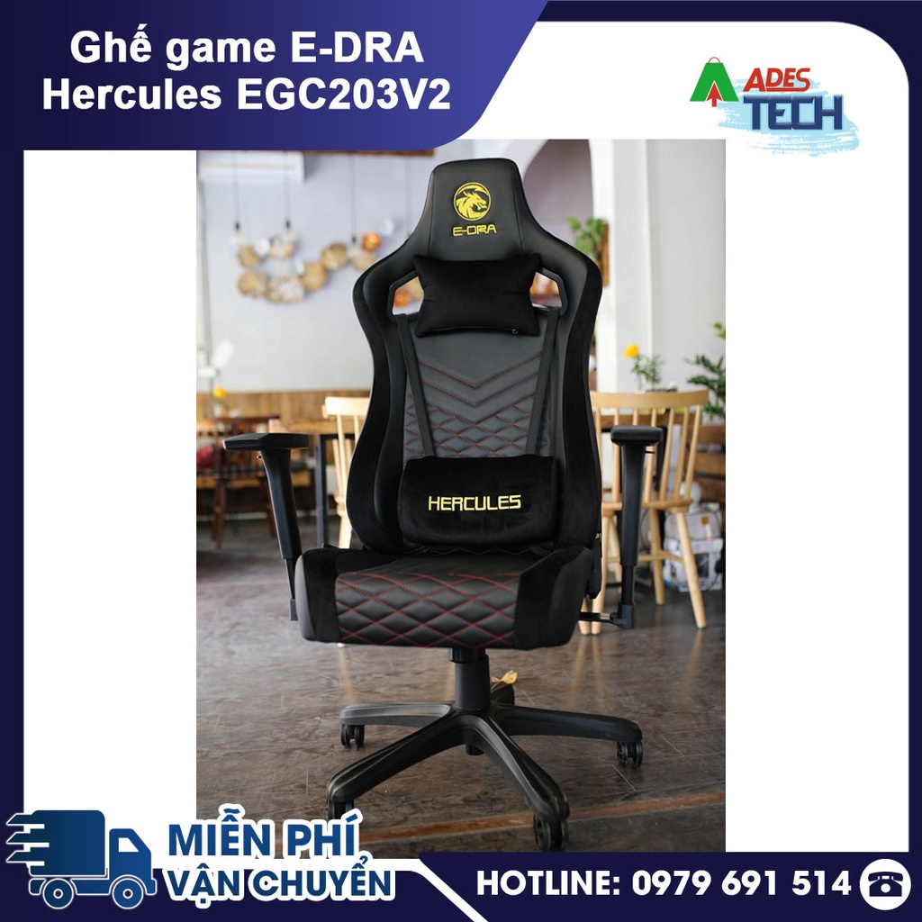 Ghế gaming EDRA Hercules EGC203 V2 Siêu bền Siêu hiện đại