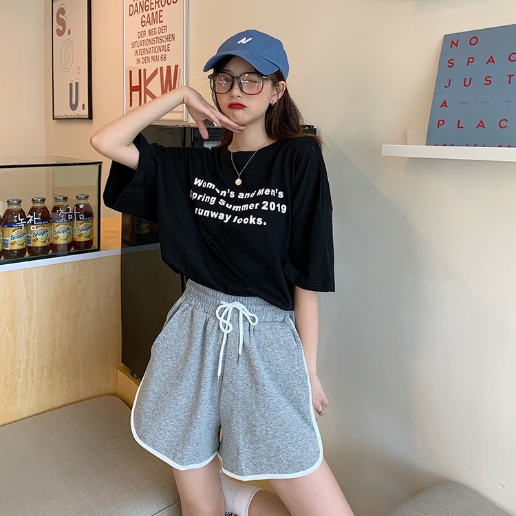 quần đùi nữ Quần ngắn ống rộng Lưng Cao Cho JL-DK-31