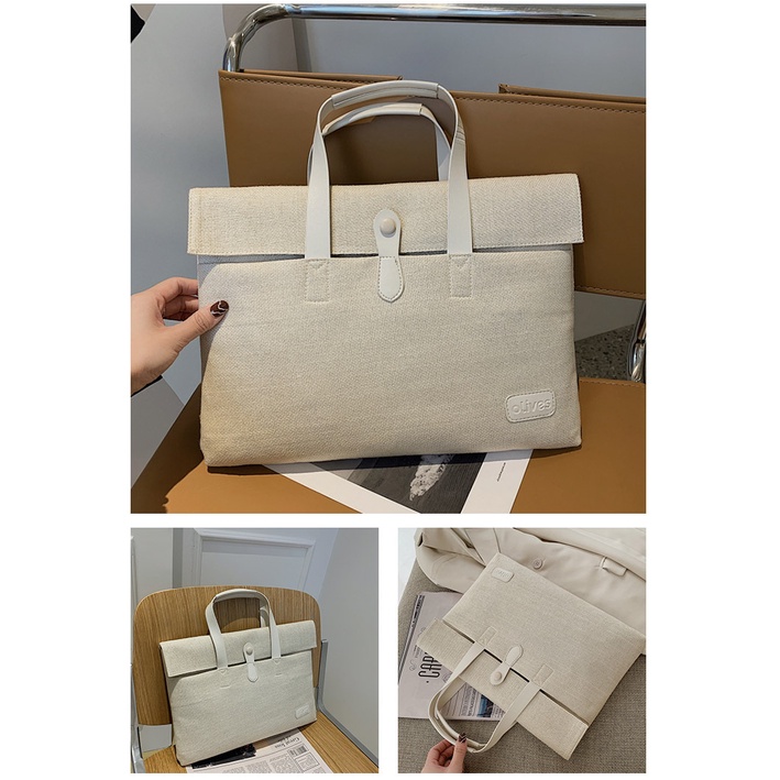 Túi Xách Đựng Laptop Macbook Air Pro13 14 15.6inch Thiết Kế Đơn Giản Cho Nam Nữ