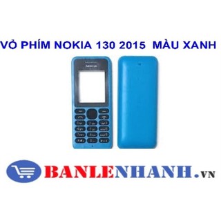 VỎ PHÍM NOKIA 130 2015  MÀU XANH KHÔNG PHÍM