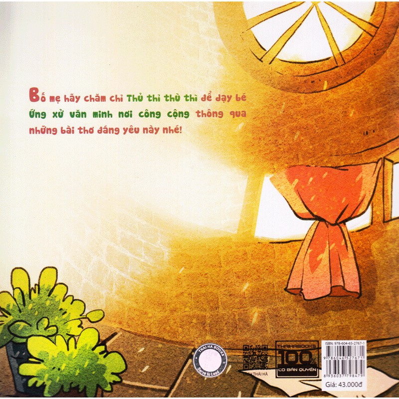 Sách - Cảm Ơn Thùng Rác ( Dạy Kĩ Năng Cho Trẻ Còn Thơ) | BigBuy360 - bigbuy360.vn