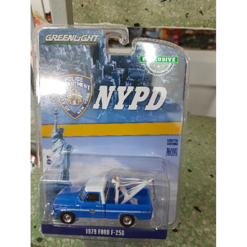 xe Greenlight 1979 Ford F-250 nypd,  hàng hiếm