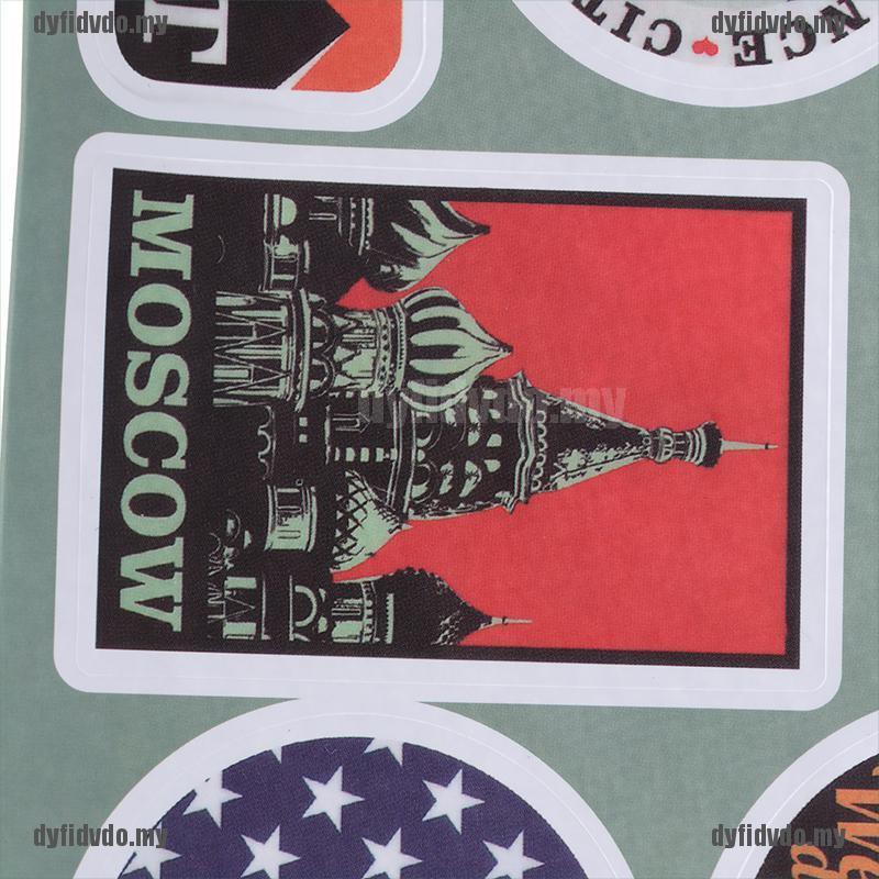 Hình Dán Retro Cho Laptop Macbook Mac Sticker Decal My