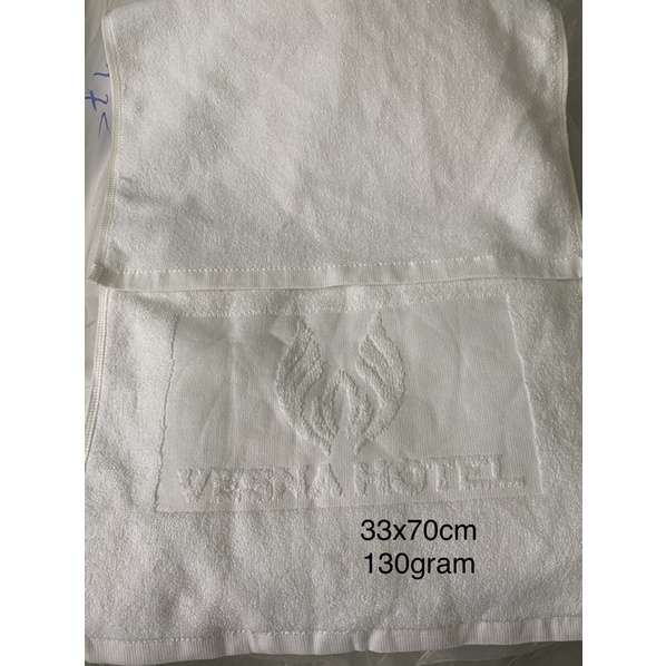 Khăn Logo loại A Xuất Dư 40x70cm 110gram -130gram giao ngẫu nhiên