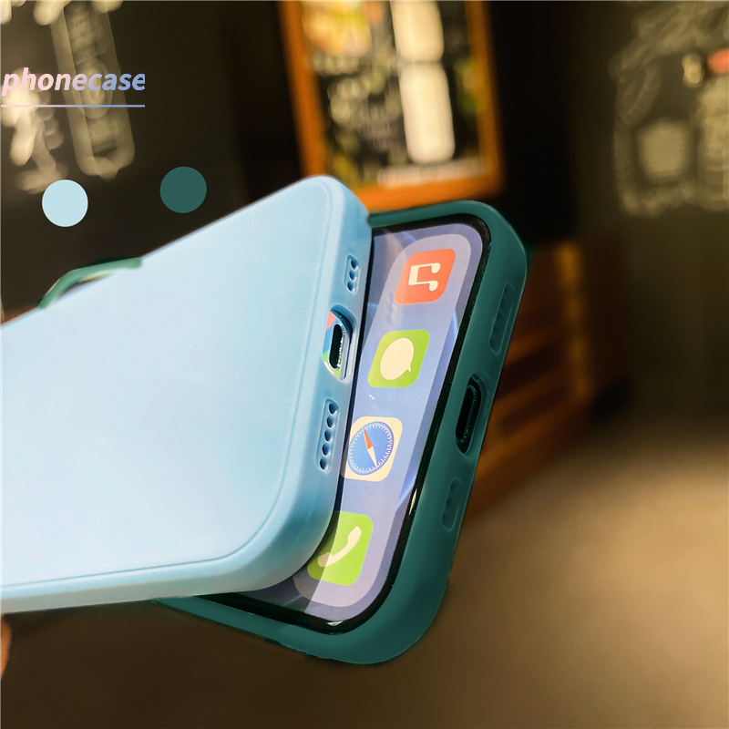 Ốp điện thoại kim loại mềm màu tinh khiết cho Samsung A32 A52 A72 A12 A02S A50 A10S J7 Prime A51 J2 Prime A10 A125 A30 | BigBuy360 - bigbuy360.vn