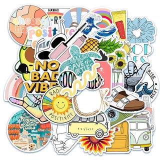 Bộ 35 miếng dán hình graffiti hoạt họa độc đáo