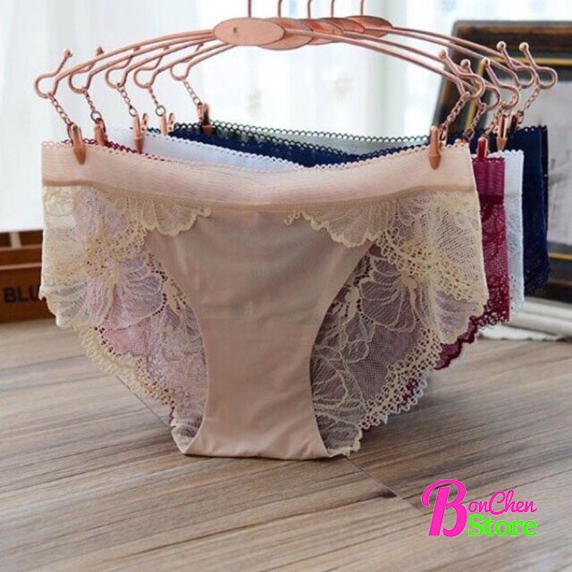 Quần lót nữ 100% cotton ren gợi cảm cao cấp sexy gợi cảm BC015 | BigBuy360 - bigbuy360.vn