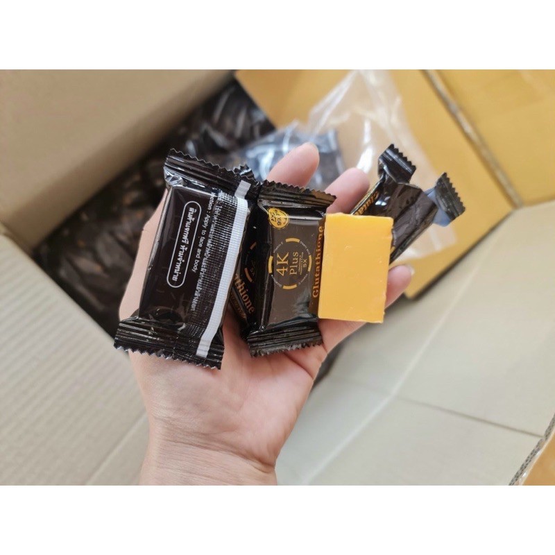 [ HCM SỈ ] Xà phòng trắng da giảm mụn 4K Plus 5X Glutathione ThaiLand | BigBuy360 - bigbuy360.vn