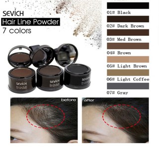 Exo Hair Shadow Powder Hair Line Sửa đổi Sửa chữa Hair Shadow Trim Powder Trang điểm Kem che khuyết điểm tóc