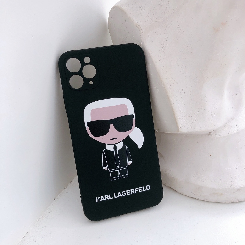 Ốp lưng iphone viền vuông karl best TPU 5/5s/6/6plus/6s/6splus/7/7plus/8/8plus/x/xr/xs/11/12/pro/max/plus/promax