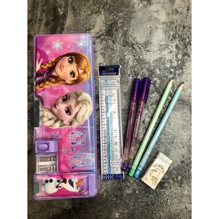 🔥[ SALE SẬP SÀN SHOPEE ] COMBO HỘP BÚT HÍT CHO BÉ + BỘ DỤNG CỤ HỌC TẬP ( GÔM, VIẾT CHÌ, VIẾT TÍM, THƯỚC )