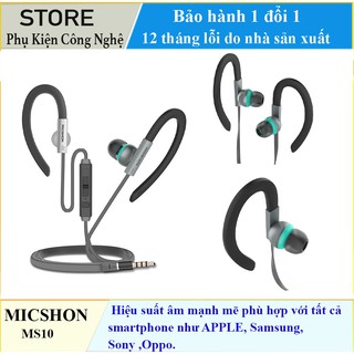Tai nghe thể thao nhét tai ear sport MICSHON MS10 Super Bass