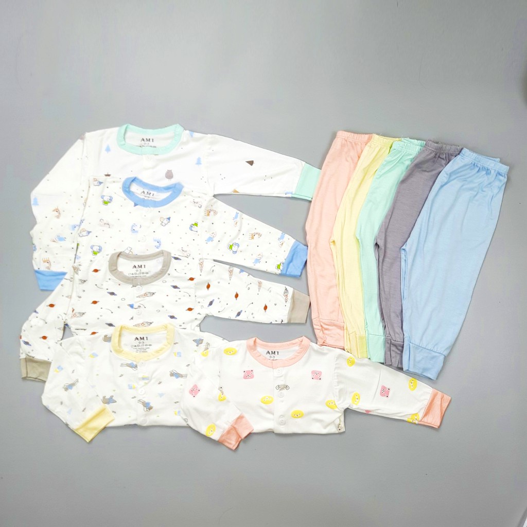 Đồ bộ cho bé chất Petit AM710 và AM712 - đồ bộ bé trai và đồ bộ bé gái