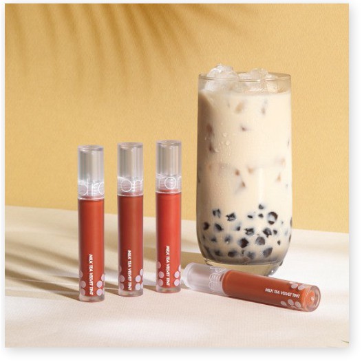 [Mã giảm giá] [Mã 66FMCGSALE hoàn 8% xu đơn 500K] ROMAND – Son kem trà sữa lâu trôi mềm môi Milk Tea Velvet Tint