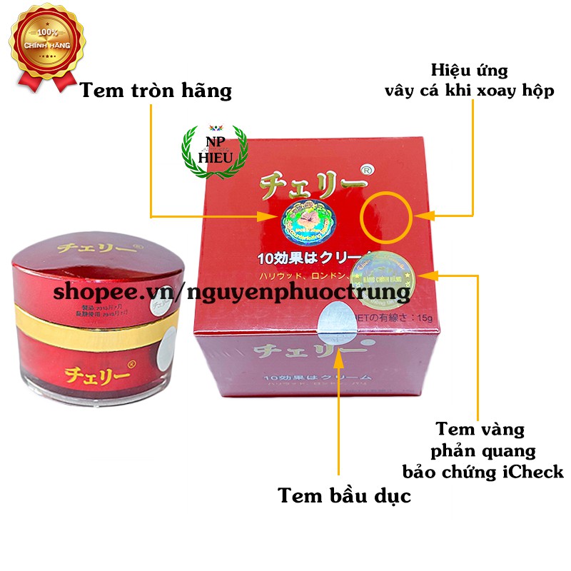 [Chính hãng] Kem hoa anh đào 10 tác dụng