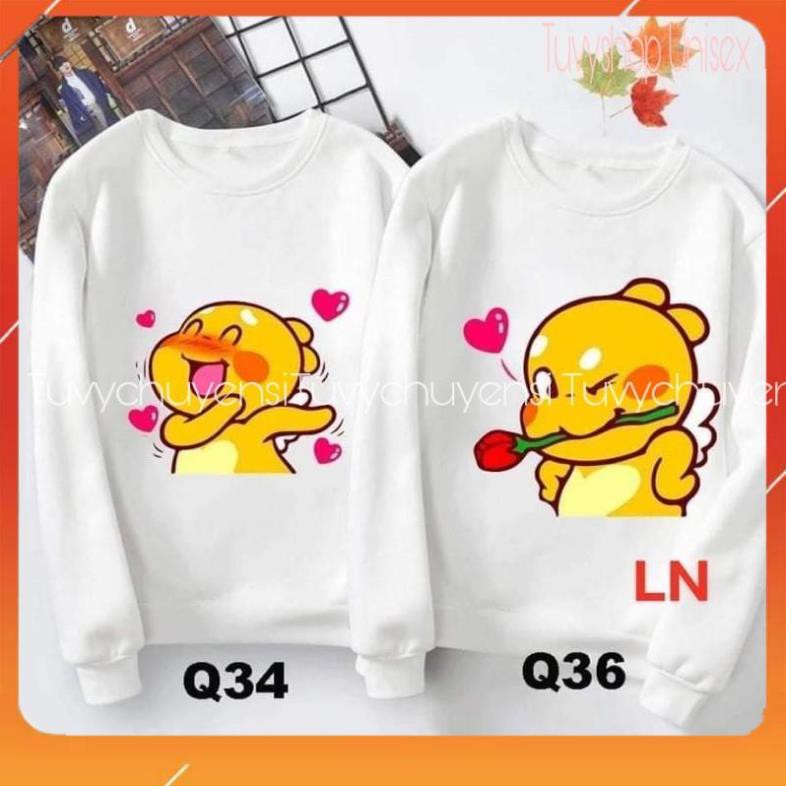 Áo đôi ICON bo gấu DA6 Unisex giá rẻ