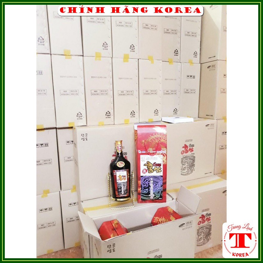 Tinh chất hồng sâm Kanghwa thượng hạng, chai 3 lít - Tinh chất sâm hàn quốc - Tăng đề kháng, sức khỏe, phòng ung thư