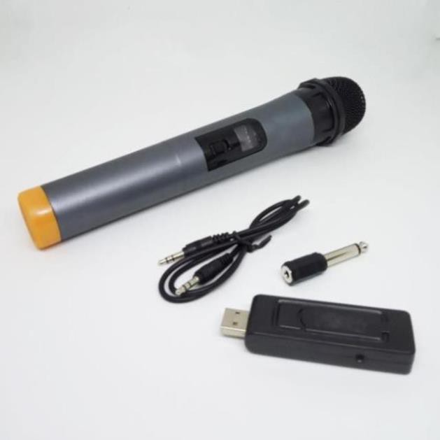 MICRO HÁT KARAOKE KHÔNG DÂY V12 DÀNH CHO LOA VÀ AMLY
