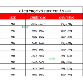 {Võ Phục Karate Phong Trào } Ailaikit Võ Phục Không Thủ Đạo