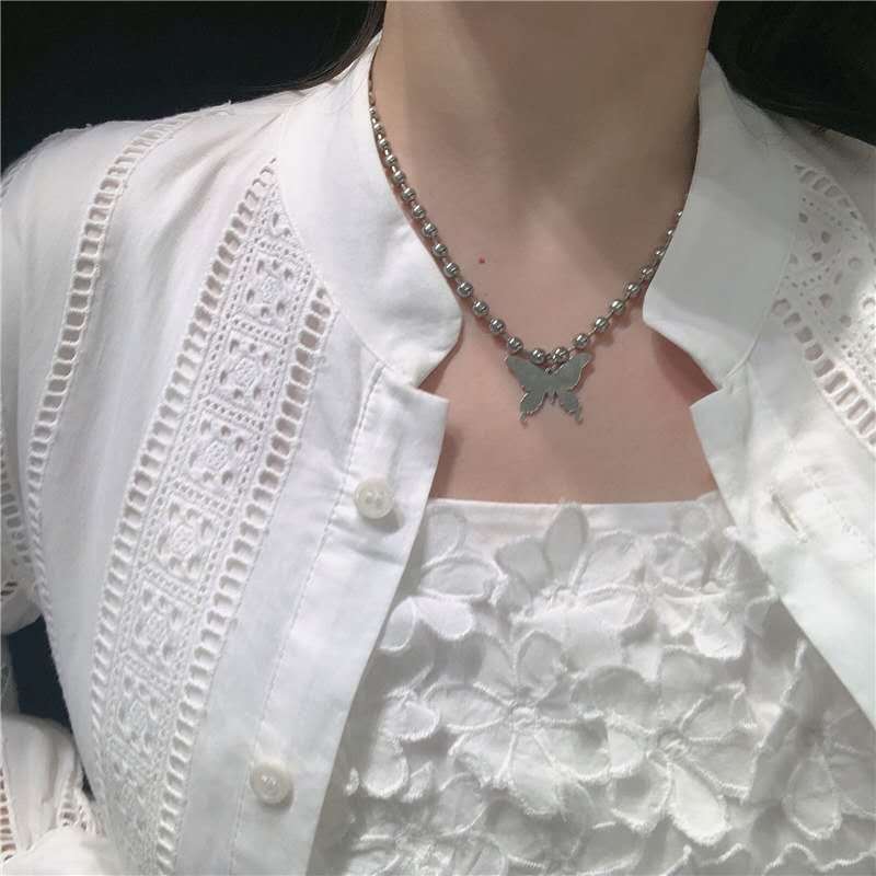 vòng cổ Mặt Còng Tay Độc Đáo Cho Nữ