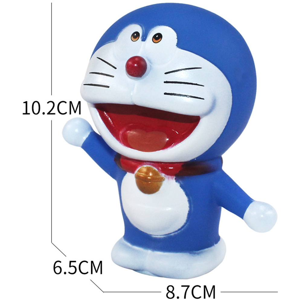 Bộ 5 Mô Hình Đồ Chơi Nhân Vật Anime Doraemon Đáng Yêu Dành Cho Trẻ
