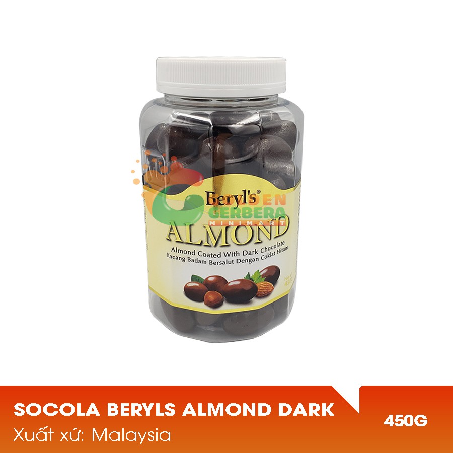 Socola Beryls Almond Dark