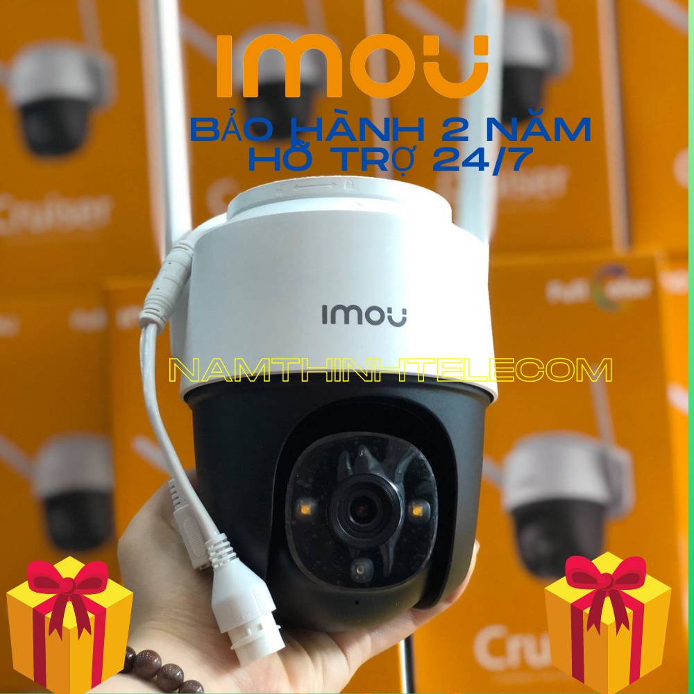 Camera ngoài trời IMOU S42FP S41FP S21FP S22FP chống trộm, có màu ban đêm, xoay 360 độ đàm thoại hàng chính hãng