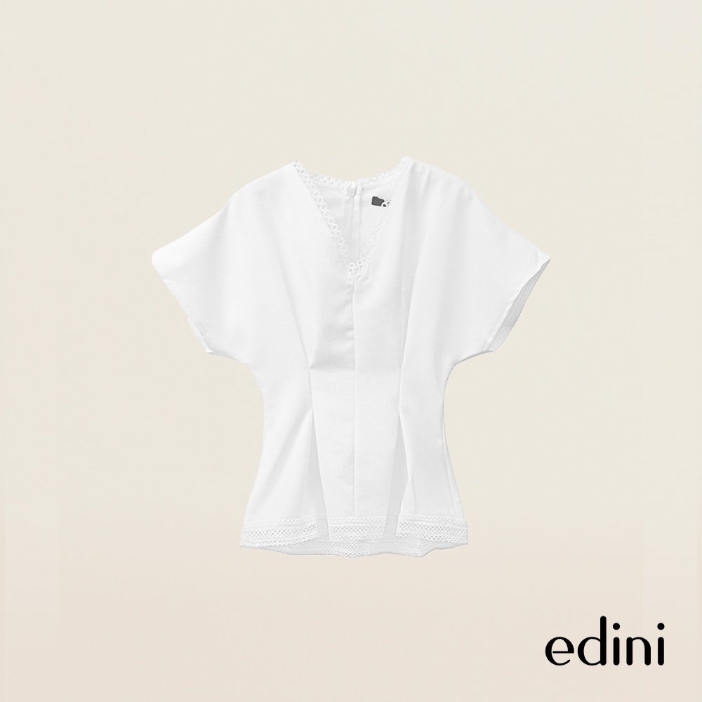 Áo Kiểu Cổ V Nhấn Eo EDINI - A1293