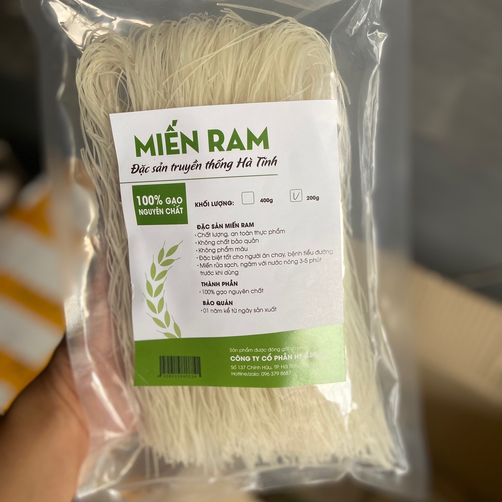 Miến ram Hà Tĩnh - HT Food - 200g