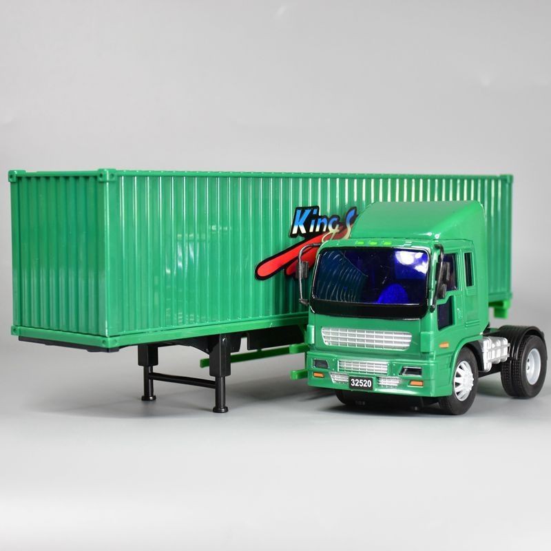 Xe mô hình container nhựa cho bé