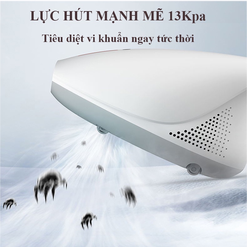 Máy Hút Bụi Cầm Tay Giường Đệm CM800 Diệt Khuẩn UV Tiện Lợi Máy Hút Bụi Gia Đình Cao Cấp Bảo Hành 12 Tháng