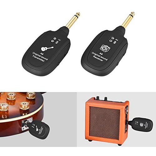 Bộ Thu Phát Âm Thanh Không Dây A8 dành cho Guitar EQ Guitar Điện , Piano , Orga chơi Ra Loa Cực Tiện Lợi
