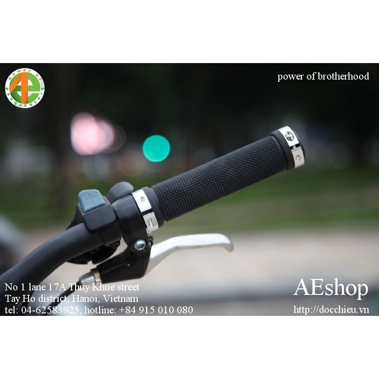 Tay nắm xe đạp  2 khóa chết hợp kim nhôm