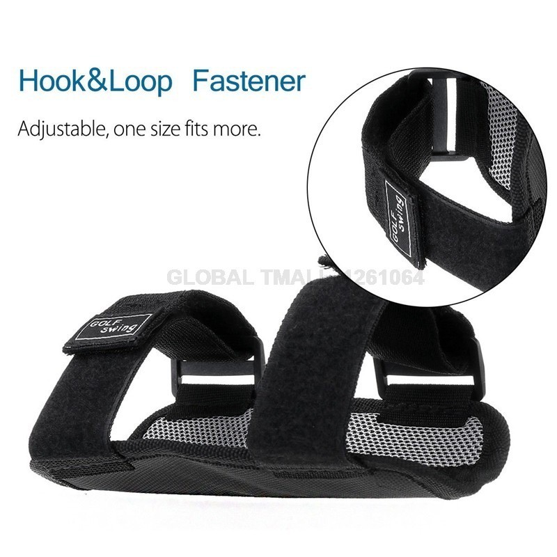 Đai Cố Định Khuỷu Tay Bằng Nylon Màu Đen Chuyên Dụng Cho Luyện Tập Đánh Golf