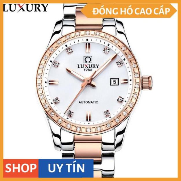 Đồng hồ Nữ LUXURY 8810 - Dây Demi Siêu Sang + Tặng Hộp & Pin [HÀNG CAO CẤP]