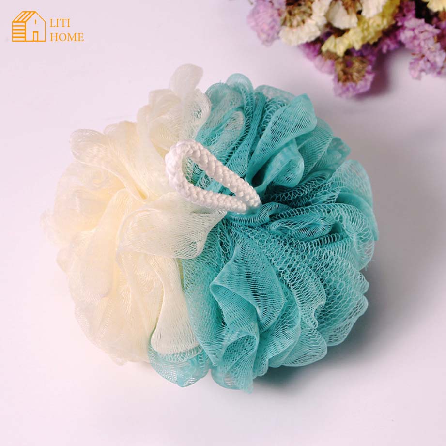 Bông tắm tròn vải lưới size to, mềm mại cao cấp, bông tắm tạo bọt Hàn Quốc - Đồ gia dụng nhà tắm